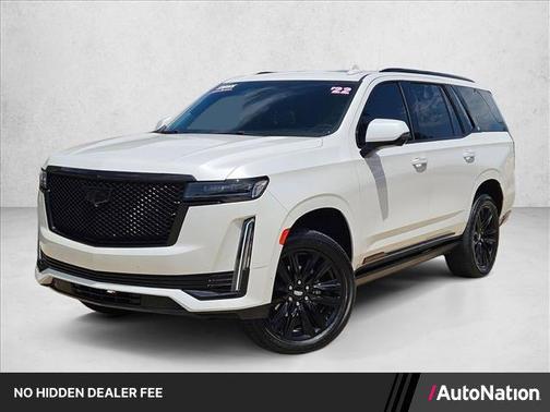 Crystal White Tricoat 2022 Cadillac Escalade Sport Platinum