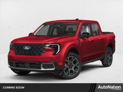 Ruby Red Metallic Tinted Clearcoat 2026 Ford Maverick Lariat