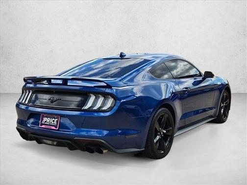 Atlas Blue Metallic 2022 Ford Mustang EcoBoost Premium