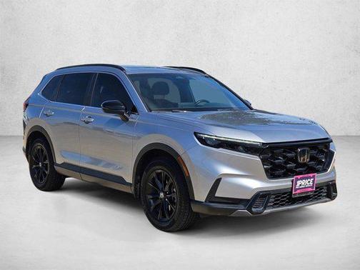 Silver/Gray 2023 Honda CR-V Hybrid Sport AWD