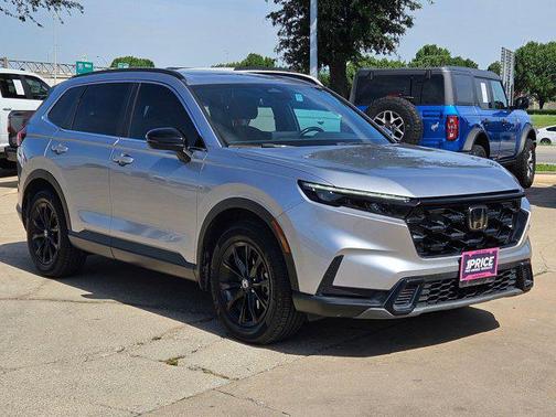 Silver/Gray 2023 Honda CR-V Hybrid Sport AWD