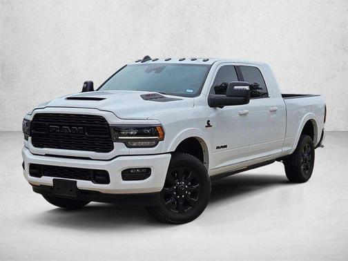 Bright White Clearcoat 2024 RAM 2500 Limited Mega Cab 4x4 6'4' Box