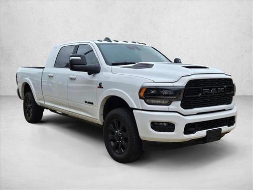 Bright White Clearcoat 2024 RAM 2500 Limited Mega Cab 4x4 6'4' Box