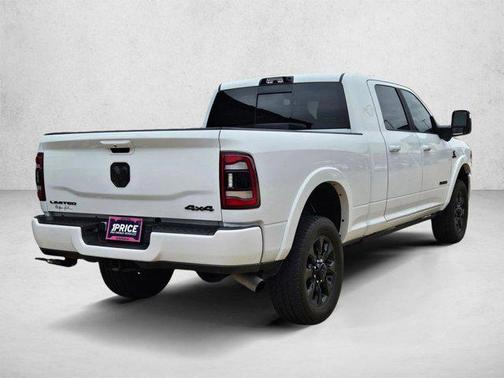 Bright White Clearcoat 2024 RAM 2500 Limited Mega Cab 4x4 6'4' Box