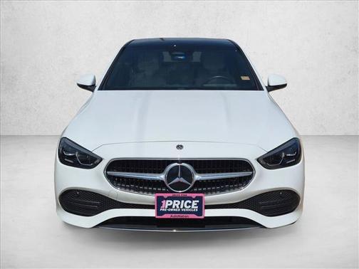 Polar White 2023 Mercedes-Benz C-Class Sedan