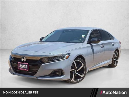 Sonic Gray Pearl 2022 Honda Accord Sport SE 1.5T