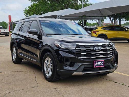 Agate Black Metallic 2025 Ford Explorer Active