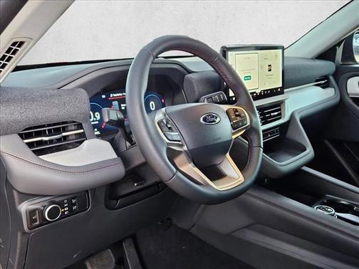 Agate Black Metallic 2026 Ford Explorer Platinum