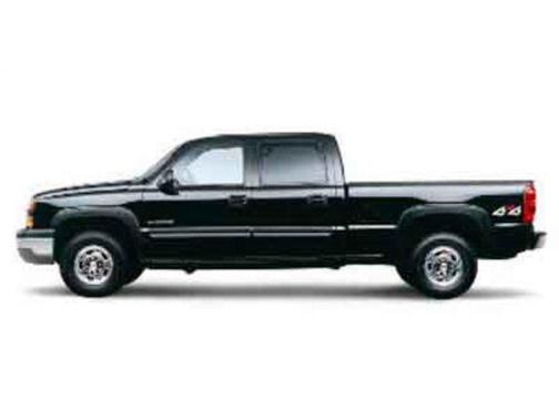 Victory Red 2003 Chevrolet Silverado 2500 LS H/D Crew Cab