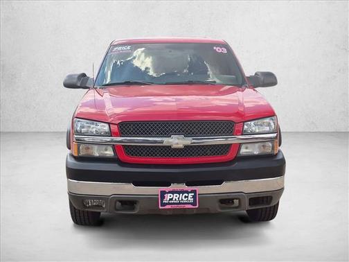 Victory Red 2003 Chevrolet Silverado 2500 LS H/D Crew Cab
