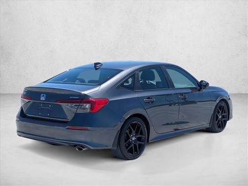 Meteorite Gray Metallic 2023 Honda Civic Sport