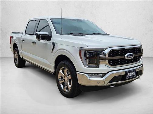 Star White Metallic Tri-Coat 2022 Ford F-150 King Ranch