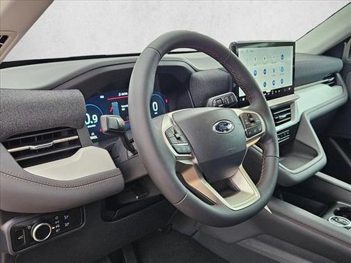 Space White Metallic 2026 Ford Explorer Active