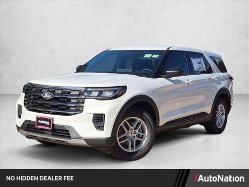 Star White Metallic Tri-Coat 2027 Ford Explorer Active