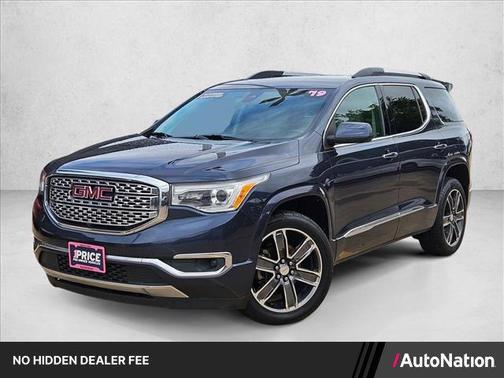 Blue Steel Metallic 2019 GMC Acadia Denali