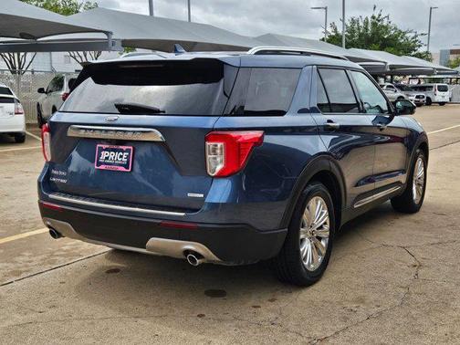 Blue Metallic 2020 Ford Explorer Limited