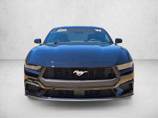 Shadow Black 2025 Ford Mustang EcoBoost
