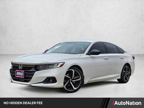 Platinum White Pea 2022 Honda Accord Sport 1.5T