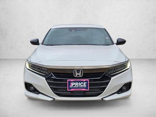 Platinum White Pea 2022 Honda Accord Sport 1.5T