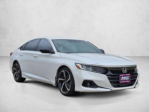 Platinum White Pea 2022 Honda Accord Sport 1.5T