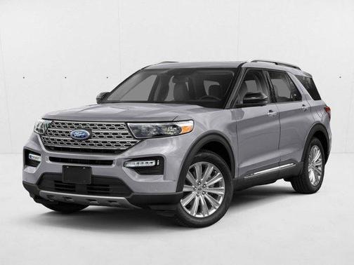Iconic Silver Metallic 2021 Ford Explorer Limited