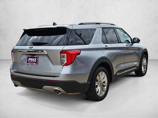 Iconic Silver Metallic 2021 Ford Explorer Limited