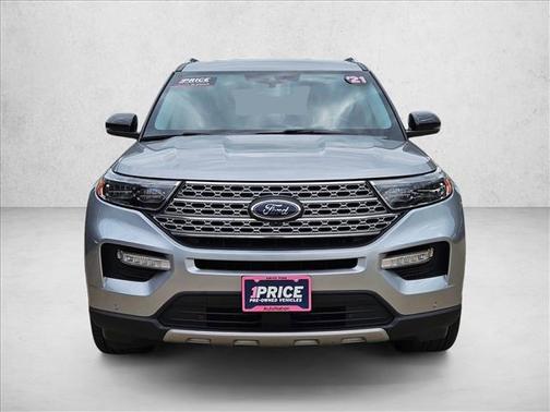 Iconic Silver Metallic 2021 Ford Explorer Limited