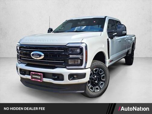 Star White Metallic Tri-Coat 2026 Ford F-350 Platinum