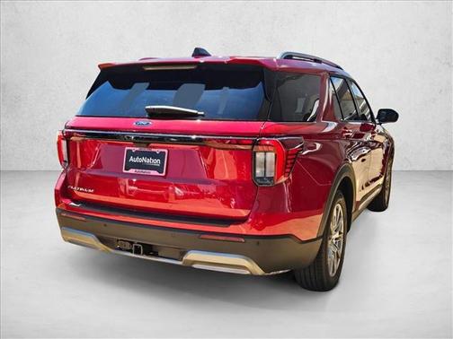 Rapid Red Metallic Tinted Clearcoat 2026 Ford Explorer Platinum