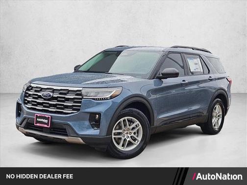 Vapor Blue Metallic 2026 Ford Explorer Active
