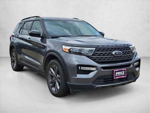 Carbonized Gray Metallic 2022 Ford Explorer XLT
