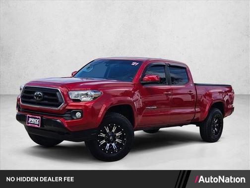 Barcelona Red Metallic 2021 Toyota Tacoma SR5