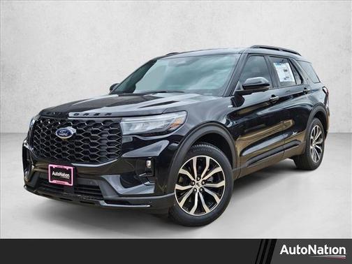 Agate Black Metallic 2026 Ford Explorer ST-Line