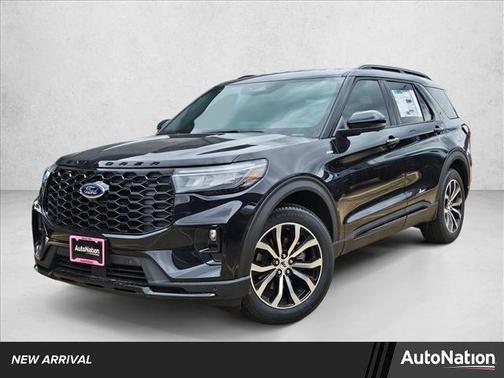 Agate Black Metallic 2026 Ford Explorer ST-Line