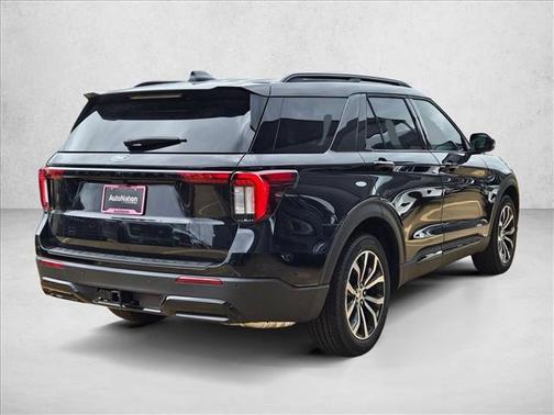 Agate Black Metallic 2026 Ford Explorer ST-Line