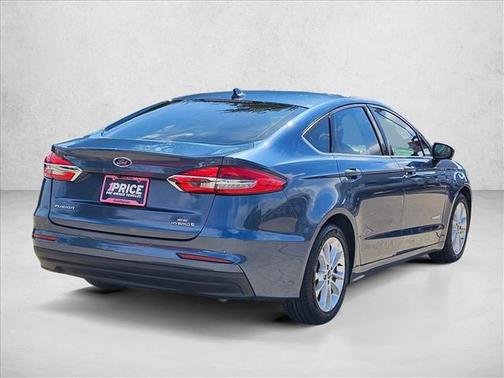 Blue Metallic 2019 Ford Fusion Hybrid SE