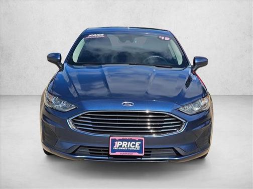 Blue Metallic 2019 Ford Fusion Hybrid SE