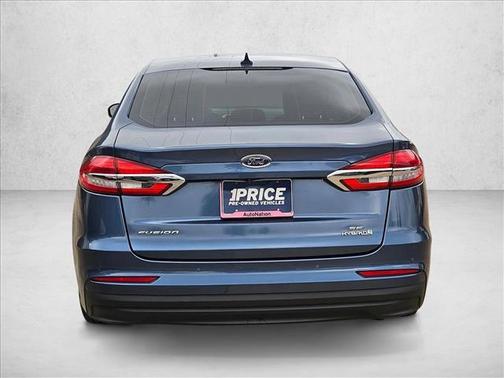 Blue Metallic 2019 Ford Fusion Hybrid SE