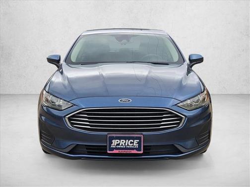 Blue Metallic 2019 Ford Fusion Hybrid SE