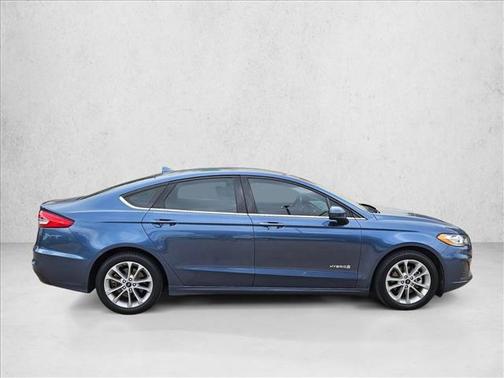 Blue Metallic 2019 Ford Fusion Hybrid SE