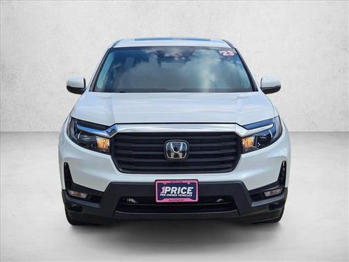 Platinum White Pea 2023 Honda Ridgeline RTL