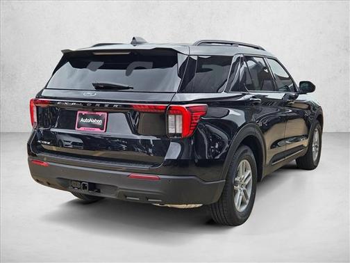Agate Black Metallic 2026 Ford Explorer Active