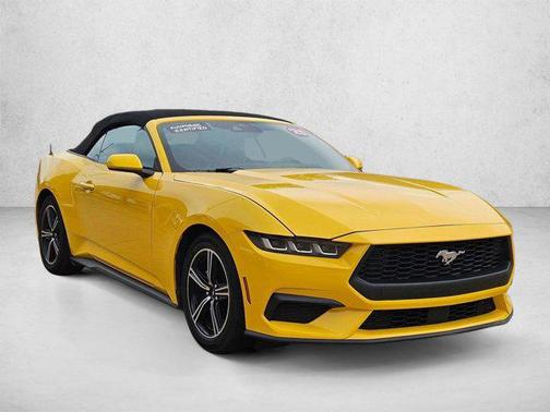 Yellow Splash Metallic Tri-coat 2024 Ford Mustang EcoBoost Premium