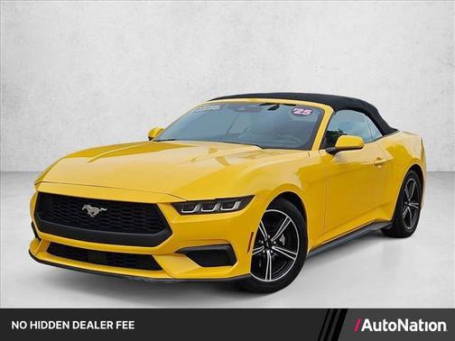 Yellow Splash Metallic Tri-coat 2024 Ford Mustang EcoBoost Premium