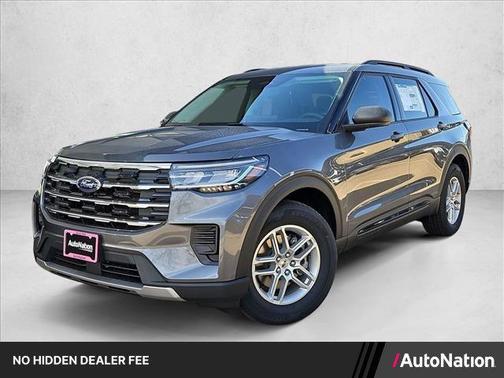 Carbonized Gray Metallic 2026 Ford Explorer Active w/200A Pkg