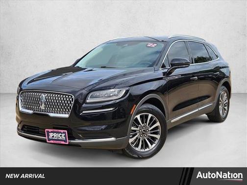 Infinite Black Metallic Clearcoat 2022 Lincoln Nautilus Standard