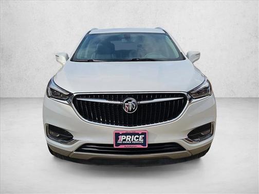 White Frost Tricoat 2019 Buick Enclave Essence