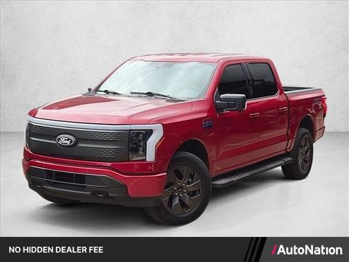 Rapid Red Metallic Tinted Clearcoat 2024 Ford F-150 Lightning Flash