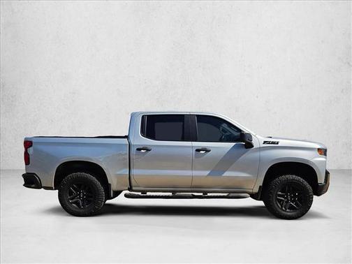 Silver Ice Metallic 2021 Chevrolet Silverado 1500 Custom Trail Boss