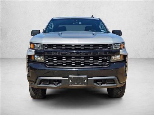 Silver Ice Metallic 2021 Chevrolet Silverado 1500 Custom Trail Boss